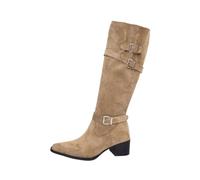 Bottes mi-Mollet avec détails Boucle Tendance, parfaites pour Les soirées et Les fêtes d'automne. (Other, 37)