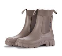 Bottes mi-Mollet imperméables et antidérapantes avec Semelles épaisses, Bottes de Pluie pour Femme avec Soutien de la voûte Plantaire, élastiques, imperméables, légères, antidérapantes 2026