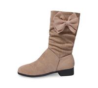 Bottes mi-mollet pour femme à talon épais - Confortables et décontractées - Pour l'hiver et l'automne - Durable - À porter au quotidien avec jeans, pantalons et shorts, kaki, 36.5 EU