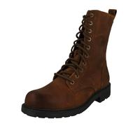 Bottes Militaires Clarks Orinoco2 Style à Lacets Détails Combat, Zip, Cuir