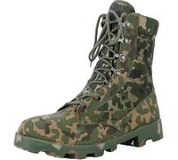 Bottes Militaires Ultralégères Respirantes pour Hommes Bottes Tactiques en Plein Air dans Le Désert Bottes De Combat Botte De Patrouille De L’armée Chaussures De Police D, Camouflage, 44 EU