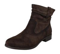Bottes Montantes Rieker À Lacets Zip Fines Doublées Polaire Marron - 77042
