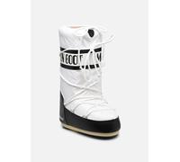 Moon Boot - Nylon Logo Contraste Bottes Noires - Femme - Chaussures - Noir - Taille: 35 EU