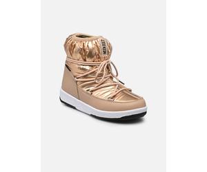 Bottes Moon Boot Moon Boot Jr Girl Low Nylon pour Enfant 32 Argent