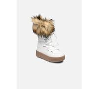 Bottes Moon Boot MOON BOOT JTRACK MONACO LOW WP pour Enfant 30 Blanc