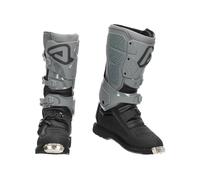 Bottes Moto ACERBIS Homologués X-rock MM Two Noirs / Gris Fermeture 4 Boucles