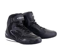 Alpinestars Faster 3 Rideknit Chaussures de moto, noir-gris, taille 41 pour homme