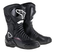 Bottes moto Alpinestars SMX-6 V2 Stella Drystar noir blanc fuch