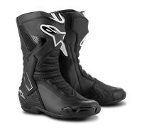 Alpinestars SMX-6 V3 Bottes de moto, noir-blanc, taille 50 pour homme