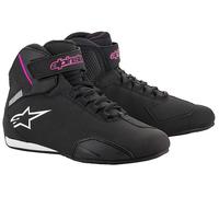 Bottes Moto Alpinestars Stella Sektor Femme - Noir/Fuchsia 25157191039