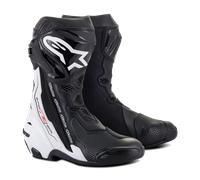 Bottes Moto Alpinestars Supertech R Noir/Blanc44 Noir,Blanc