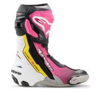 Bottes Moto Alpinestars Supertech R Noir Magenta/Blanc/Jaune44 Noir Magenta,Blanc,Jaune