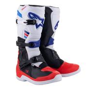 Bottes Moto Cross Alpinestars Tech 3 Red Dark Blue