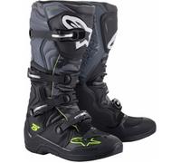 Bottes moto cross Alpinestars Tech5 - Homme - Noir/gris - Haute - Boucle de serrage 42