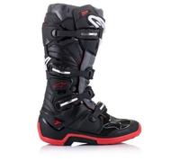 Bottes moto cross Alpinestars Tech7 - Homme - Noir/gris/rouge 47
