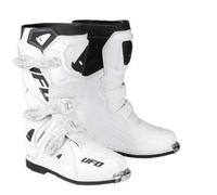 Bottes moto cross enfant UFO Typhoon - blanc - 34 38