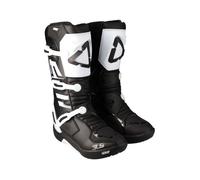 Leatt 3.5 Bottes de motocross, Noir/Blanc, Taille 42