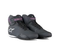 Alpinestars Stella Sektor Chaussures de moto de dames, noir-rose, taille 40 41 pour femmes