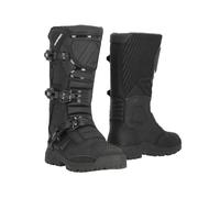 Bottes Moto Imperméables ACERBIS Homologués Galibier Noirs Fermeture 3 Crochets