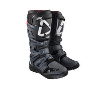 Bottes Moto LEATT Moto 4.5 Enduro Graphène Noir Gris Fermeture SideLock