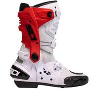 Bottes moto racing Sidi Rex Air - blanc/rouge 43