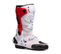 Bottes Moto Sidi Rex Air Blanc/Rouge44 Blanc,Rouge