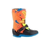 Bottes moto trial enfant Alpinestars T3S - orange/black/yellow 30,5