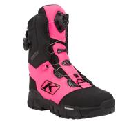 Klim Adrenaline Pro S GTX BOA Bottes de motoneige, noir-rose, taille 39 40