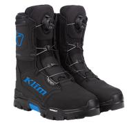 Klim Klutch GTX BOA Bottes de motoneige, noir-bleu, taille 43