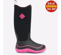Bottes Muck Pour Femmes Hale À Enfiler Wellington Wellies Noires