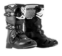 Bottes MX Jeunesse Maverik Fly Racing 364-55103 Noires/Blanches