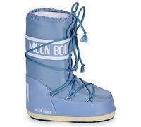 Bottes neige enfant filles Moon Boot MB ICON NYLON Bleu 23 / 26