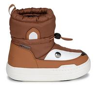 Bottes neige enfant garcons Moon Boot MB JR PARK TUBE MID ANIMAL WP Marron 33