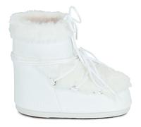 Moon Boot - Icon Low Faux Fur Boot - Femme - Chaussures - Blanc - Taille: 36 EU