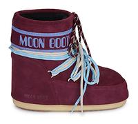 Bottes neige femmes Moon Boot MB ICON LOW SUEDE LACES Bordeaux 36 / 38