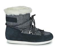 Bottes neige femmes Moon Boot MOON BOOT FAR SIDE LOW FUR TARTAN Bleu 37