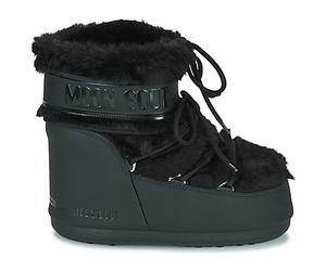 Bottes neige femmes Moon Boot MOON BOOT ICON LOW FAUX FUR Noir 36 / 38