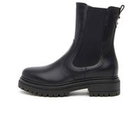 Bottes - Nerogiardini - Folgaria 9120/009 - Cuir - Noir - Talon 4 cm - Élastique 35