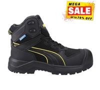 Bottes Noires Pour Hommes Puma Safety Rock Étanches Et Robustes