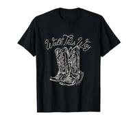 Bottes Officielles Aerosmith Walk This Way T-Shirt