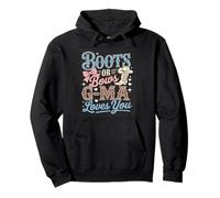 Bottes Ou Nœuds G Ma Loves You Western Grandma Baby Lover Sweat à Capuche