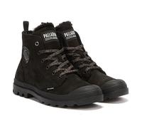 Bottes Palladium Pampa Hi Zip WL W pour femmes en cuir noir - EU 35.5 35,5