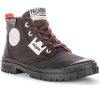 Bottes Palladium SP20 Overlab Végan Mi-Haut à Lacets Pour Femmes Noires EU 36-46