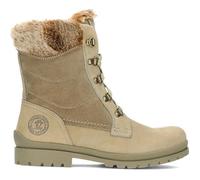Bottes Panama Jack Tuscani - Beige - Cuir - Femme - Lacets 37