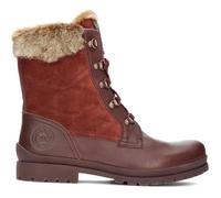 Bottes - PANAMA JACK - TUSCANI - Cuir - Haute - Lacets - Femme - Bordeaux 40