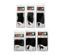 Bottes Pawz Chien 12 Unités Noir Taille XS