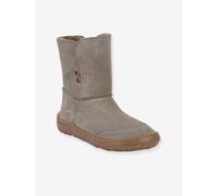 Bottes pieds nus enfants BAREFOOT TEX SUEDE Froddo gris 36