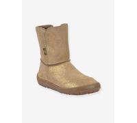 Bottes pieds nus enfants BAREFOOT TEX SUEDE Froddo or 36
