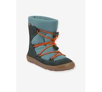 Bottes pieds nus enfants BAREFOOT TEX TRACK WOOL Froddo bleu pétrole 31