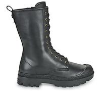 Bottes plates femmes Coach TASHA LEATHER BOOT Noir 40